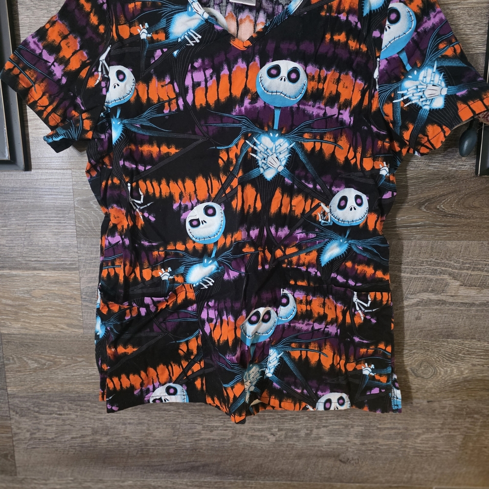 Colorful Skull Print Shirt